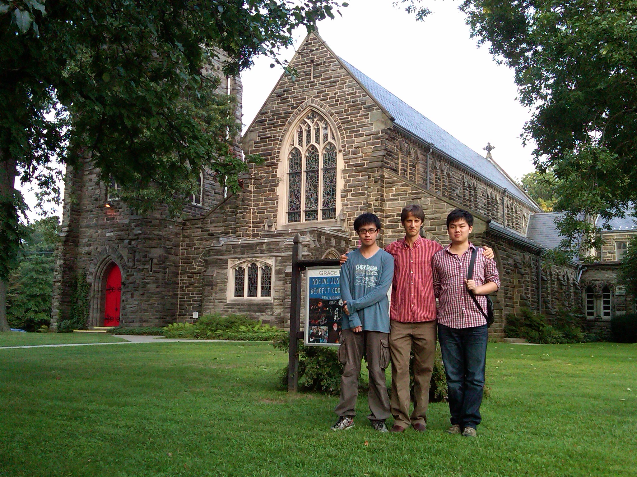 赣州三中杨同学美国