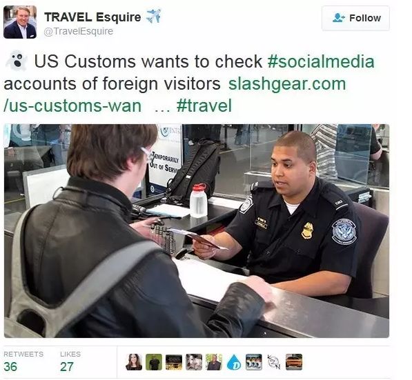 入境美国要查微信?这次来真的