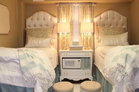 【美国留学】把大学宿舍住成酒店的样子!可以这很美国~~