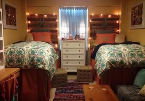 【美国留学】把大学宿舍住成酒店的样子!可以这很美国~~