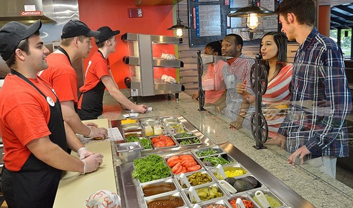 美国大学连饭堂都有排名?