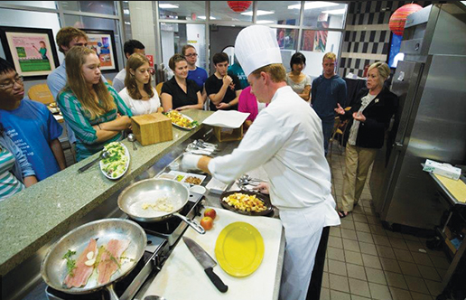 美国大学连饭堂都有排名?