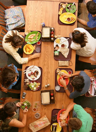 美国大学连饭堂都有排名?