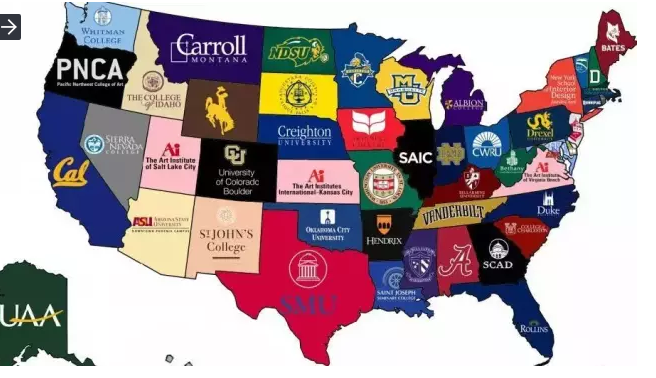 【美国留学】美国50个州,谁教育实力最强?