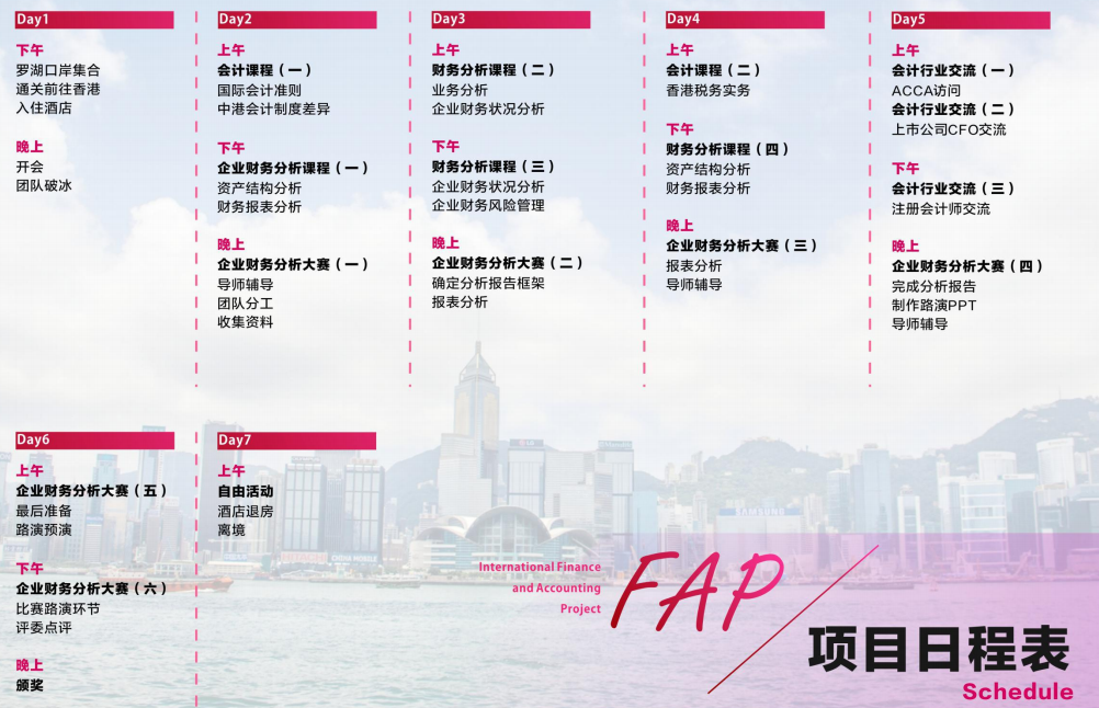 【2018年寒假背景提升】FAP国际会计精英计划