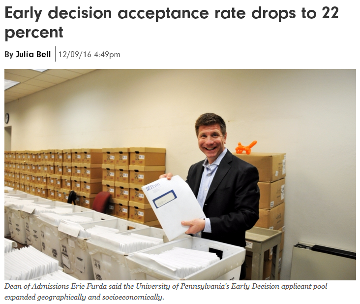 【美国留学】名校ED/EA早申请录取放榜,申请人数再创新高