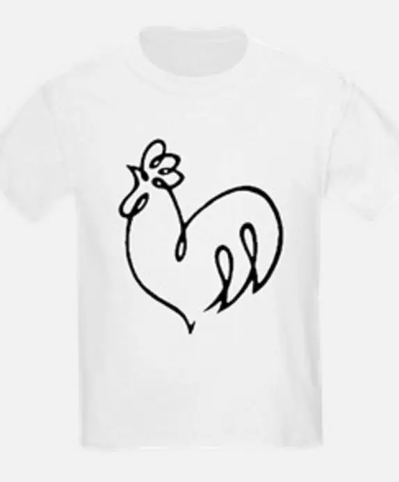 【美国留学】歪果仁设计的鸡年T恤，画风哪里不太对了？