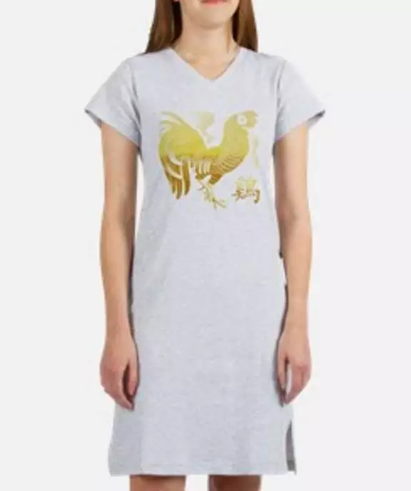 【美国留学】歪果仁设计的鸡年T恤,画风哪里不太对了?