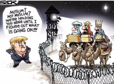 【美国资讯】全面被怼,川普的移民禁令终于被“冻结”