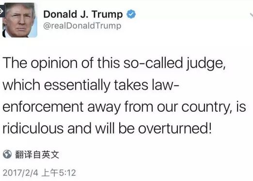 【美国资讯】全面被怼,川普的移民禁令终于被“冻结”