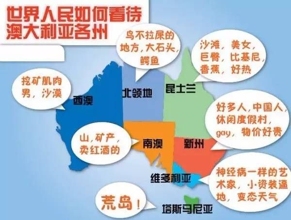 14张图,全面了解澳洲这个国度!