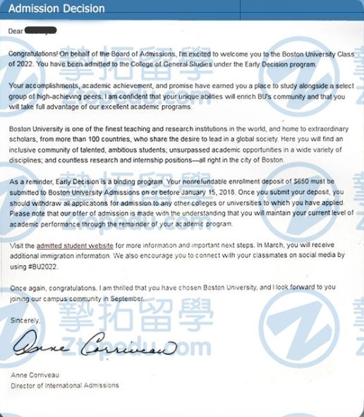 美国藤校2018本科早申请录取统计& 挚拓录取榜