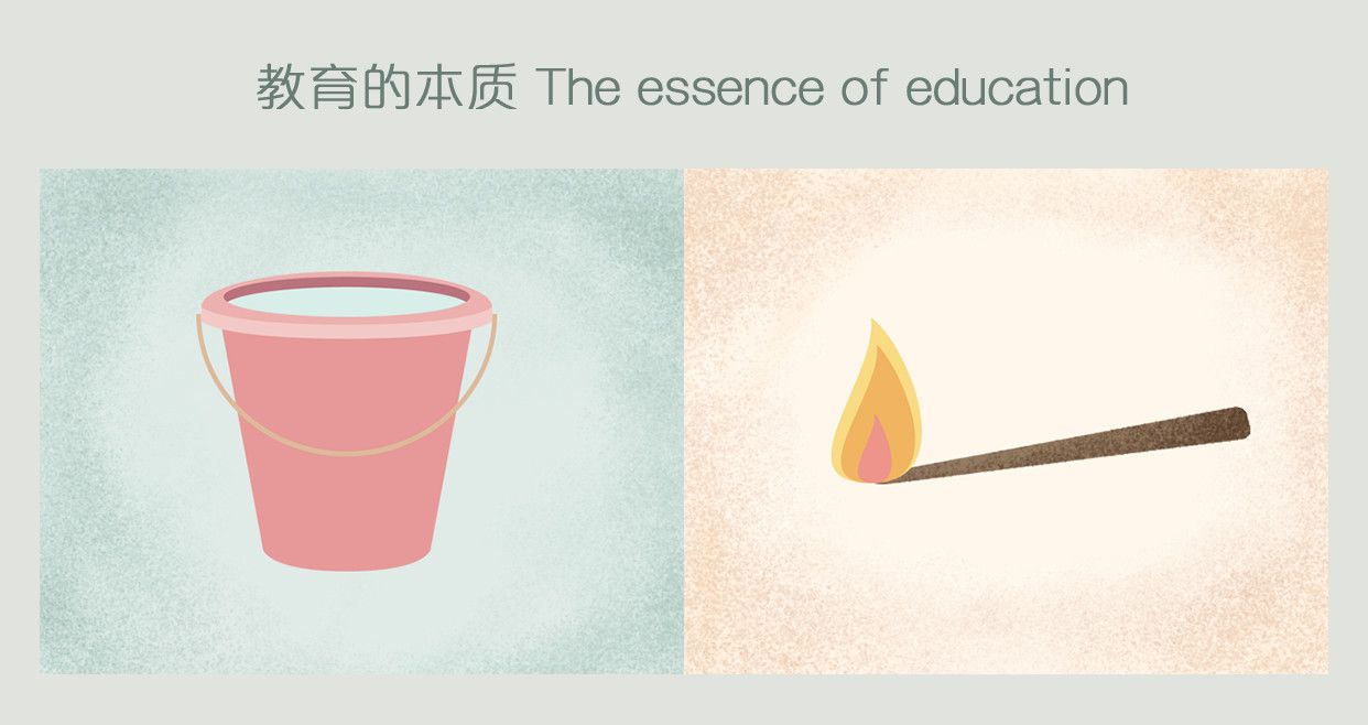 教育不是灌满一桶水，而是点燃一把火 | 中西教育漫画对比