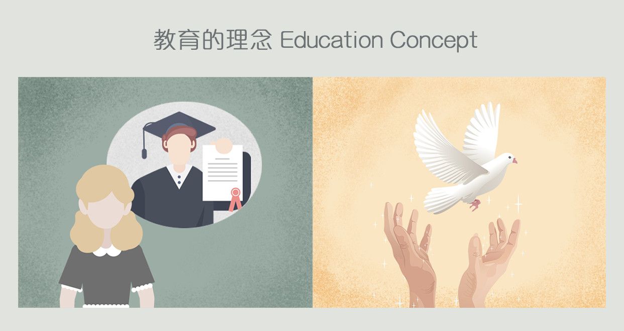 教育不是灌满一桶水,而是点燃一把火 | 中西教育漫画对比